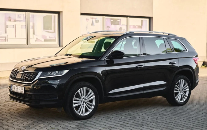 Skoda Kodiaq cena 94900 przebieg: 185000, rok produkcji 2019 z Płock małe 742